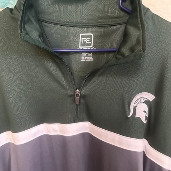 Michigan State Spartans Quarter-Zip Men's Large - Picture 5 of 5